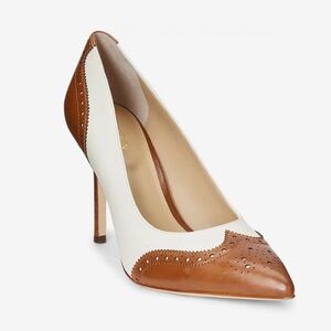 Ralph Lauren Lynden Pump deep saddle sand